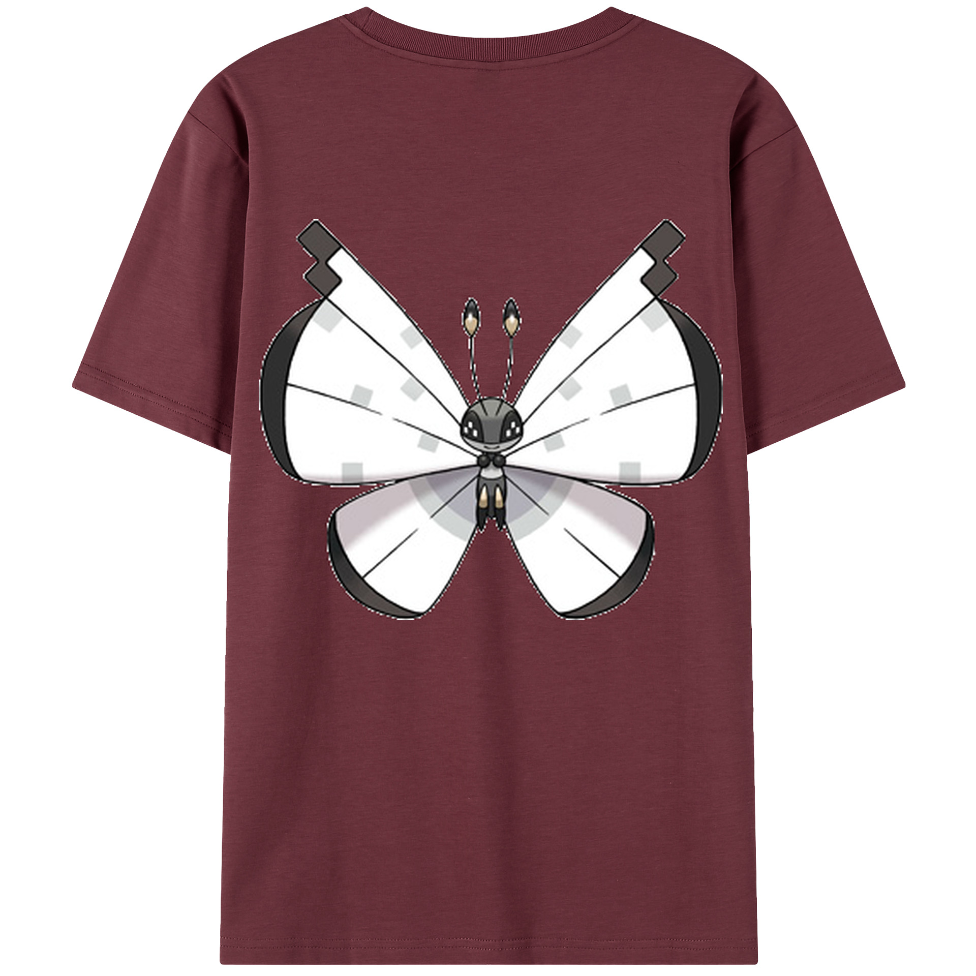 （画像用） ポケットモンスター Pokémon 綿100％半袖Tシャツ（背面プリント）